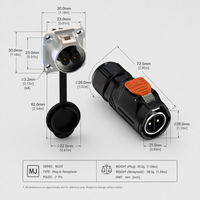 Connecteur métallique 20A pour équipement d'entretien de batteries et applications de test de modules de batteries rechargeables, équipement électrique