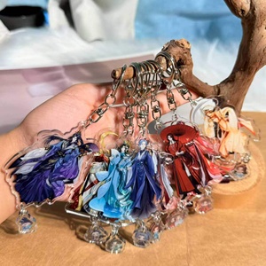 Pendentif clé en acrylique personnalisé OEM/ODM avec tous les personnages de l'anime chinois <span class=keywords><strong>Tian</strong></span> <span class=keywords><strong>Guan</strong></span> <span class=keywords><strong>Ci</strong></span> <span class=keywords><strong>Fu</strong></span> – Cadeau pour lecteur d'anime - Product Image 1