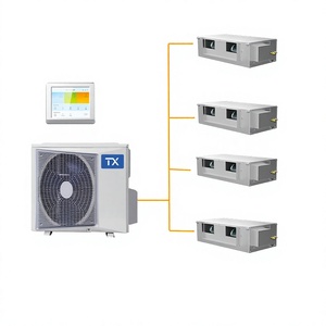 ระบบปรับอากาศแบบ VRF ชนิดคาสเซ็ต สำหรับโรงแรม ระบบปรับอากาศกลางอัตโนมัติ - Product Image 4
