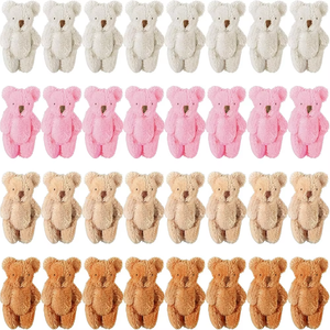 Juguetes <span class=keywords><strong>de</strong></span> Peluche <span class=keywords><strong>de</strong></span> 10-35 cm, OEM ODM, Lindos Peluches Personalizados, Muñecos <span class=keywords><strong>de</strong></span> Animales Rellenos con Algodón y Poliéster, Osito <span class=keywords><strong>de</strong></span> Peluche Lavable - Product Image 3