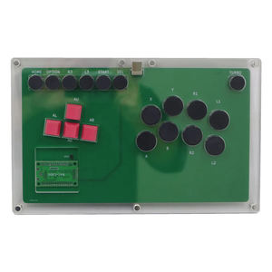 คีย์บอร์ดจอยสติ๊กเกม Hitbox แบบ VAll Buttons Hitbo X Styleideo สำหรับเกมอาร์เคด คันโยกแบบไม่มีก้านโยก  ตู้เกมต่อสู้  คันโยกอาร์เคด Ps5 B6-DIY - Product Image 4