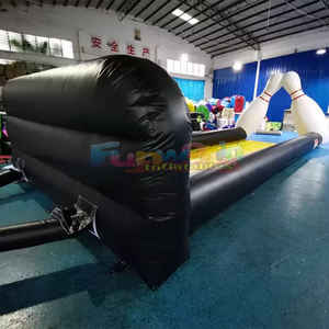 Juego de bolos humano inflable de calidad comercial para exteriores, para eventos y fiestas, juegos hinchables - Product Image 4