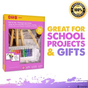 Conjunto de Arte de dibujo para niños, lienzo acrílico, suministros de arte, 26 piezas - Product Image 4