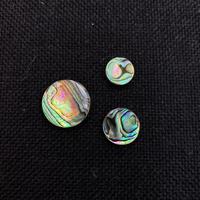 Cabochon rond en coquille d'ormeau, différentes tailles au choix 10 12 15 20mm, DIY, bricolage, 1492853