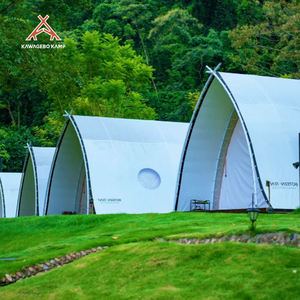 Kawagebo Kamp 1200D Heavy Duty Oxford Steel Frame Luxury Outdoor Sail Style Hotel Retort House <strong>Tent</strong> - Product Image 5