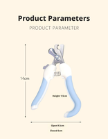 Kit de Toilettage pour Animaux 5 Pièces Premium Populaire avec Poignée Ergonomique Facile à Nettoyer : Coupe-Griffes, Peigne Anti-Puces, Peigne à Dents Fines, Brosse Démêlante pour Animaux