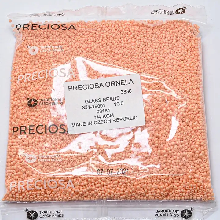 Size 6/0 Czech Glass Seed Beads - 10 Bags Assorted Colors For Jewelry Making & Crafts 9 thumbnail image