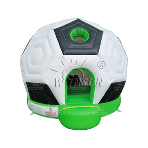 Maison de rebond de fête gonflable semi-fermée personnalisée en PVC écologique de haute qualité - Product Image 1