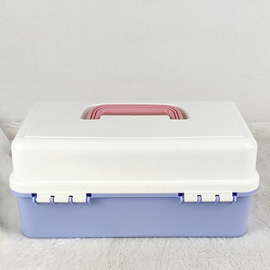 Caja de almacenamiento de PP de alta calidad, ligera y duradera, larga <span class=keywords><strong>vida</strong></span> útil, con libro de almacenamiento de nail art - Product Image 4