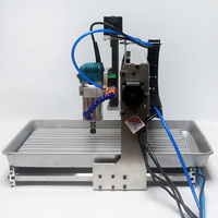 Machine de gravure et de sculpture CNC LY 3040 3 axes pour le travail du bois, l'aluminium, le laiton, le plastique, l'acrylique, le perçage et le fraisage 1500W refroidie par air