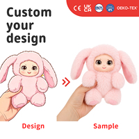 Morismos Fabricante Mayorista Nuevo Lindo Diseño de Cara de Vinilo Personalizado Muñeco de Peluche Colgante para Llavero y Adorno de Mochila Juguete