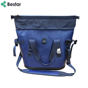 กระเป๋าเก็บความเย็นแบบพกพาสำหรับกิจกรรมกลางแจ้ง  วัสดุ TPU/PVC  พร้อมโลโก้สั่งทำ  เก็บความเย็นได้นาน 72 ชั่วโมง  กันน้ำ  มีซิป  ฉนวนกันความร้อน - Product Image 2