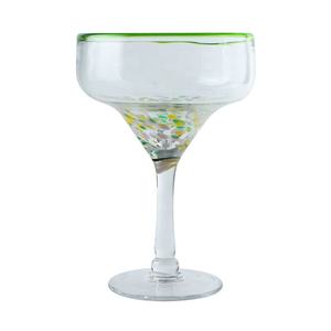 Décorations de fête à thème mexicain coloré en verre soufflé à la main verres à margarita confettis tasse à cocktail - Product Image 2