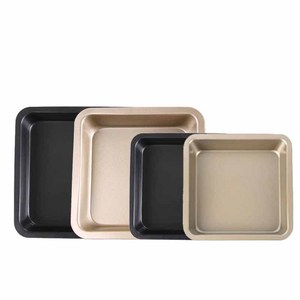 Square Non Stick Cake Pan 9 Inch Deep Thickened For Cakes Pizzas Baking Dish - Product Image 2