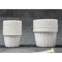 Fulton 2 Oz Gobelets à Soufflé en Papier Anti-Graisse Écologiques Jetables Empilables Couleurs Personnalisables pour Pâtisserie et Condiments - Vente en Gros