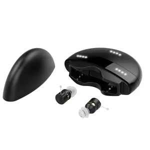 Oem产品可充电数字助听器隐形耳内助听器