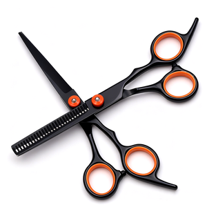 Kit de <span class=keywords><strong>ciseaux</strong></span> de coiffure de 6 pouces <span class=keywords><strong>pour</strong></span> la maison et le salon, 2 pièces, acier inoxydable, manche ergonomique, <span class=keywords><strong>ciseaux</strong></span> de barbier et <span class=keywords><strong>ciseaux</strong></span> effilés 1001 - Product Image 2