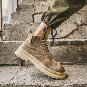 Botas Chelsea de Tobillo para Hombre, Estilo Western, Personalizadas, de Alta Calidad, de Cuero de Ante, Ligeras para Verano - Product Image 6