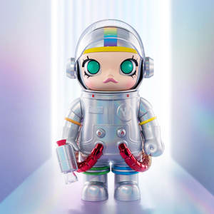 POPMART MEGA <span class=keywords><strong>SPACE</strong></span> MOLLY 400% Rainbow 2.0 Figurines d'action authentiques Anime Boîte mystère à collectionner Décoration cadeau pour la maison - Product Image 3