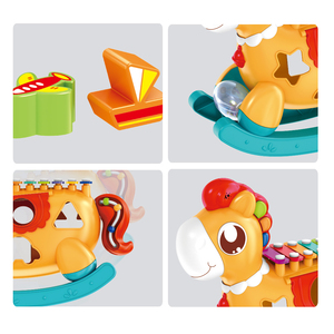 Instrumento Musical para Bebés con Luz, Pony Feliz, Xilófono para Niños, Piano Musical Educativo, Juguete de Órgano Electrónico para Niños - Product Image 3
