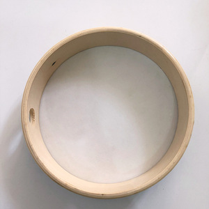 Wholesale Orff Percussion Instrument Portable 10 Inch Wood Hand <b>Drum</b> Musical Instrument Hand <b>Drum</b> for Kids Musical Performance - Product Image 3