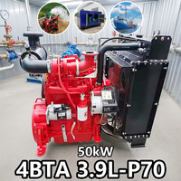 Moteur diesel 4BT 4BTA3.9-P70, 3,9 L, 4 cylindres, 4 temps, 50 kW pour pompe à eau