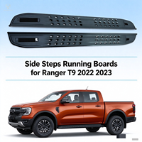 Kit de conversion de carrosserie pour pick-up 4x4, pédales de style sport, marchepieds latéraux en acier inoxydable pour Ranger T9 2022 2023