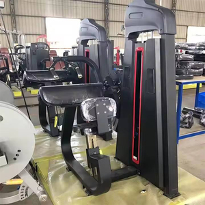 Équipement de fitness de gymnastique commerciale broche de force chargée <span class=keywords><strong>cuisse</strong></span> agenouillée hanche <span class=keywords><strong>fessier</strong></span> isolateur Kick Back Builder Machine d'entraînement - Product Image 5
