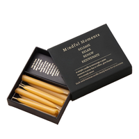 Emballage de bougie de luxe imprimé avec logo personnalisé boîte d'emballage cadeau ensemble de bougies en carton ondulé boîte cadeau emballage boîte d'expédition