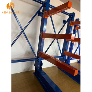 Durable Heavy-Duty Industrial Shelving Unit Durable Adjustable Cantilever Arm Racks <strong>Racking</strong> System <strong>for</strong> Warehouse <strong>Storage</strong> - Product Image 4