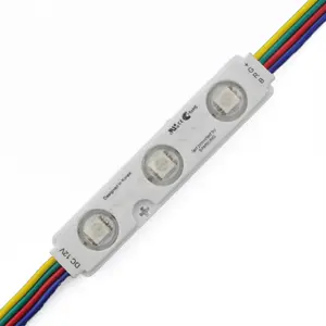 Il colore ha cambiato il modulo DC12V di RGB LED del segno della lettera di canale dell'iniezione del PVC iP65 impermeabile 0.72w