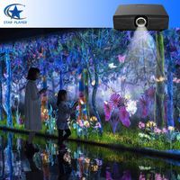 Pas besoin de lunettes Projecteur DLP immersif Simulateur 5D/7D/9D Chaises de cinéma IMAX Android Wi-Fi intégré - Cinéma orbital en vente