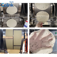 Machine automatique de fabrication de feuilles de rouleaux de printemps et de blini pour la production commerciale de feuilles de pâte avec chauffage réglable