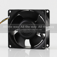 NOUVEAU Ventilateur de refroidissement NIDEC 5V 24V 48V DC 12V 0.6A AC EC 8038 80X80X38MM 8CM à grand volume d'air pour armoire serveur Brute Force V80E12BHA5-57
