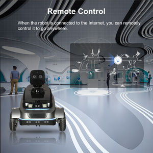 Custom Manufacturer's Active Alarm Security <strong>Robot</strong> Fire Smoke Warning AI Patrol For Office Surveillance - Product Image 4