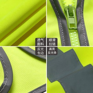 Chaleco reflectante de seguridad Nuoan, ropa de trabajo impermeable para construcción, tráfico, ciclismo, administración de carreteras - Product Image 1