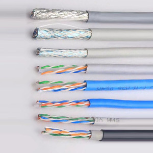 สายเคเบิลเครือข่าย Aoptke แบบกำหนดเอง Cat5e 23/25AWG หุ้ม PVC ตัวนำทองแดง OM2 ความยาว 305 เมตร <span class=keywords><strong>SF</strong></span>/<span class=keywords><strong>UTP</strong></span> 4 คู่ สำหรับการตรวจสอบ -20~70 องศา - Product Image 4