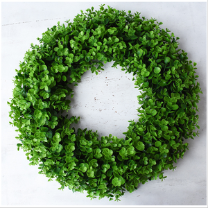 Venta al por mayor la decoración de fiesta de boda de <span class=keywords><strong>eucalipto</strong></span> corona de flores artificiales guirnaldas - Product Image 5