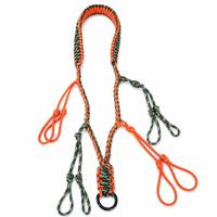 Lanière professionnelle en paracorde tressé pour le porte-couillon de canard, avec sangle confortable pour le cou et conception anti-emmêlement pour la chasse en extérieur