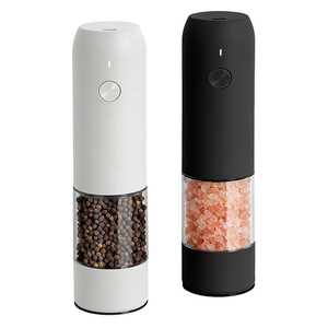 Moulin à <span class=keywords><strong>poivre</strong></span> moderne en plastique, commande à une main, rechargeable par USB, durable, ABS+PC, moulin à <span class=keywords><strong>sel</strong></span> <span class=keywords><strong>et</strong></span> à <span class=keywords><strong>poivre</strong></span> pour la cuisine quotidienne - Product Image 1