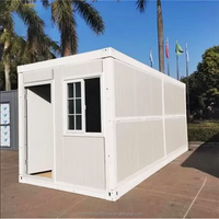 Maison modulaire moderne Maison en conteneur pliable portable avec fenêtre et porte pour appartement