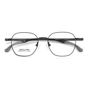 Montures de lunettes rétro en alliage, monture rectangulaire noire en métal, coussinets de nez réglables en silicone pour les cours d'éducation physique des enfants - Product Image 3