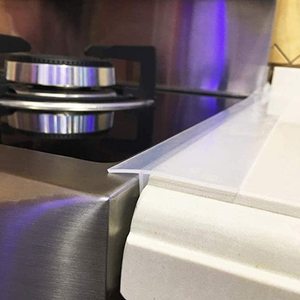 Pour <span class=keywords><strong>Amazon</strong></span> 21 pouces Silicone cuisinière Gap Cover résistant à l'huile anti-tache facile à nettoyer bande de blocage de l'eau en boîte - Product Image 5