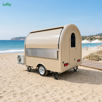 Chariot alimentaire en acier inoxydable avec friteuse, chariot à hot-dogs, chariot alimentaire mobile