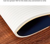 100% garantie de satisfaction A6 taille bleu marine cuir tendance agendas personnaliser couverture avant planificateur A5 cahier couverture souple