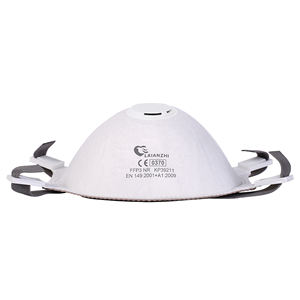 Masker Wajah sekali pakai FFP3, kualitas tinggi 4 lapis pelindung wajah Valved debu masker Respirator pelindung pernapasan bersertifikat CE - Product Image 4