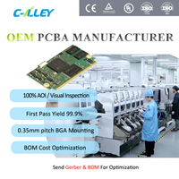 Service clé en main personnalisé de fabrication de cartes de circuits imprimés (PCB) avec fichiers BOM et Gerber, assemblage PCBA pour contrôle industriel, SMT, BGA, QFN, DIP, conformité IPC-A-610 et ISO9001