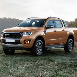 Lampu kabut depan LED, lampu kabut depan, Aksesori otomatis, lampu berjalan siang hari untuk Ford Ranger 2018 2019, lampu kabut