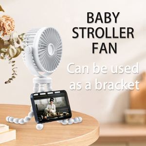 Logo Customization Cooling Summer Personal Strap <b>Table</b> Pocket <b>Mini</b> Rotatable Rechargeable Baby Stroller Handheld Fan - Product Image 4