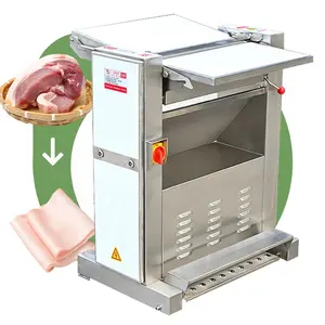 Pork Lamb Beef Skin Pig Skin Meat Skinner Peel Peeler Remove Cut Machine
